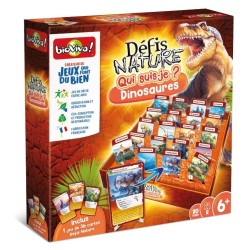 Jeux de société - Défis Nature - Qui suis-je? Dinosaure