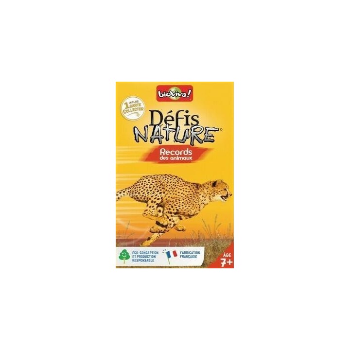 Jeux de société - Défis Nature - Records des animaux