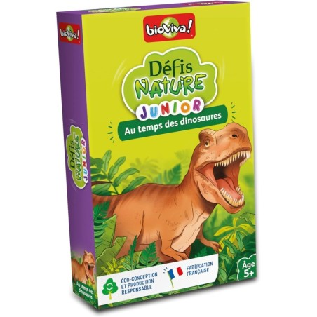 Jeux de société - Défis Nature Junior - Au temps des dinosaures