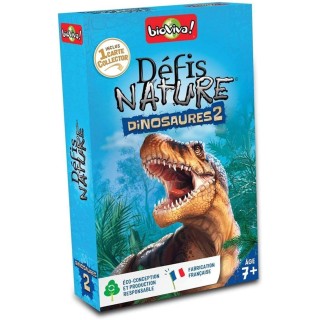 Jeux de société - Défis Nature - Dinosaures 2 Bleu
