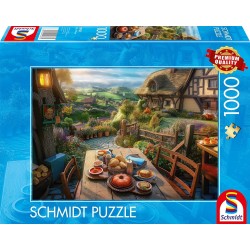 Puzzle Schmidt : Petit-déjeuner bucolique - 1000 Pièces