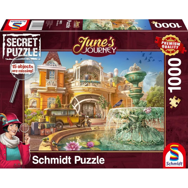 Puzzle Schmidt : Manoir Orchidée - 1000 Pièces