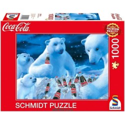 Puzzle Schmidt : Coca cola ours Polaire- 1000 Pièces