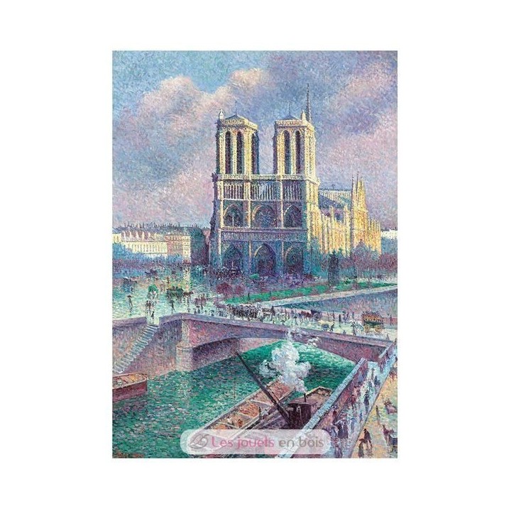 Puzzle Michèle Wilson : LUCE : Notre-Dame de Paris - 500 Pièces