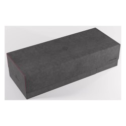 Gamegenic Deck Box Boite de rangement Card's Lair 1000+ - Gris/Rouge