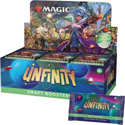 MTG - Booster Draft Magic Anglais Unfinity Boite Complète
