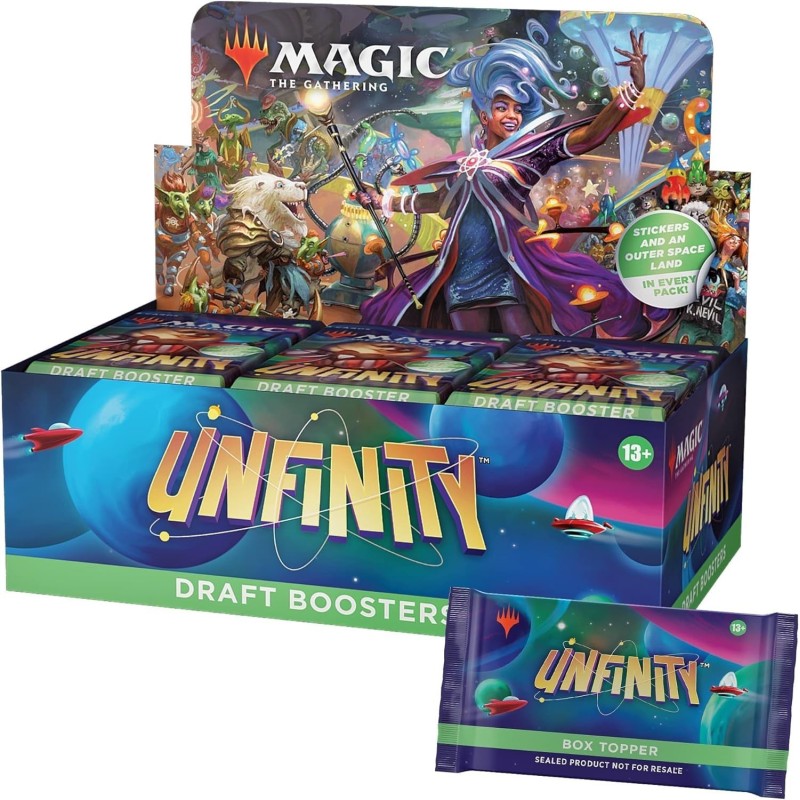 MTG - Booster Draft Magic Anglais Unfinity Boite Complète