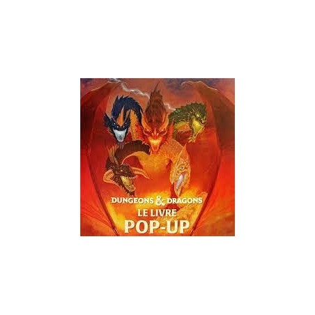 Jeux de rôle - Dungeons & Dragons- Le livre Pop-Up