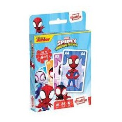 Jeux de société - Jeu de Familles 4 en 1 : Spidey and Friends