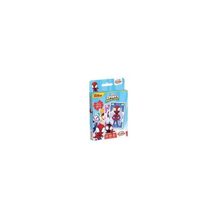 Jeux de société - Jeu de Familles 4 en 1 : Spidey and Friends