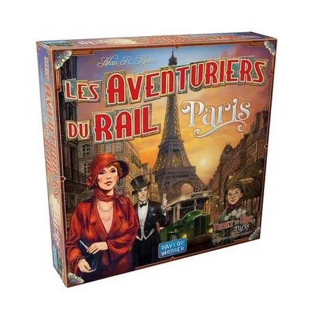 Jeux de société - Les Aventuriers du Rail - Paris