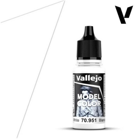 Peinture Vallejo Model Color : Blanc - White