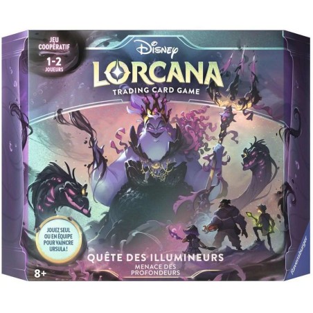 Coffret Disney Lorcana : La Quête des Illumineurs : Menace des Profondeurs - Le Retour d'Ursula