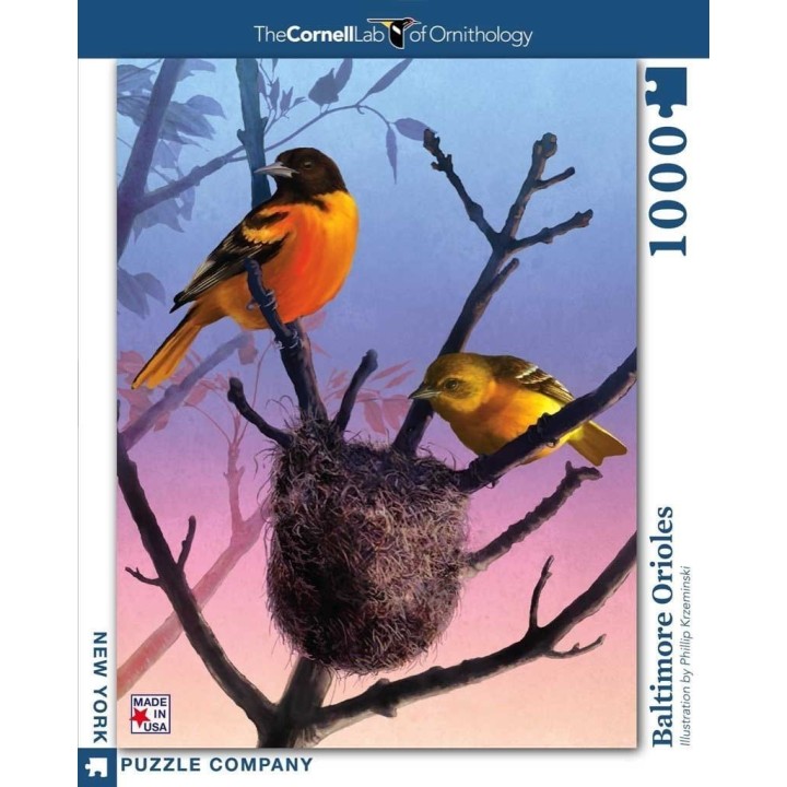 Puzzle New York Puzzle Company - Cornell Lab : Baltimore Orioles - 1000 Pièces