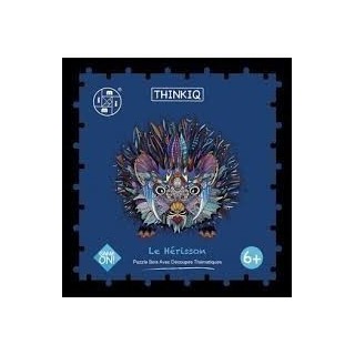 Puzzle en Bois Thinkiq : Le Hérisson - 147 Pièces