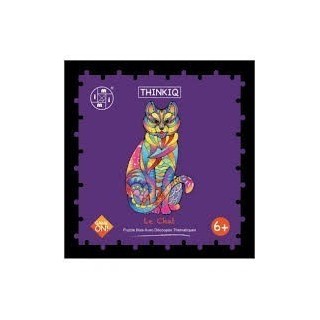 Puzzle en Bois Thinkiq : Le Chat - 160 Pièces