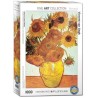 Puzzle Eurographics Fine Art Collection - Vincent Van Gogh : Vase avec Douze Tournesols - 1000 Pièces