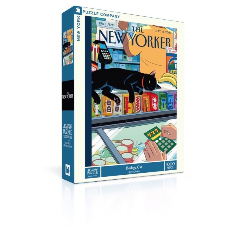 Puzzle New York Puzzle Company - The New Yorker : Bodega Cat - 1000 Pièces Puzzle New York Puzzle Company - The New Yorker : Bodega Cat - 1000 Pièces