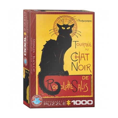 Puzzle Eurographics - Steinlen : Tournée du Chat Noir - 1000 Pièces