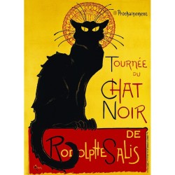 Puzzle Eurographics - Steinlen : Tournée du Chat Noir - 1000 Pièces