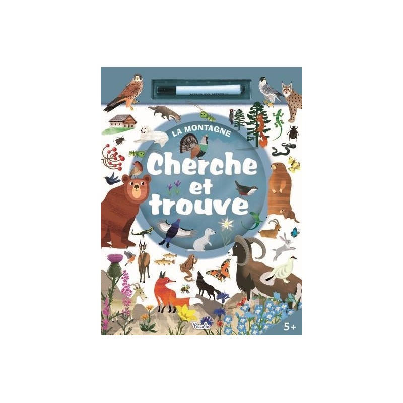 Livre - Cherche et trouves - La Montagne