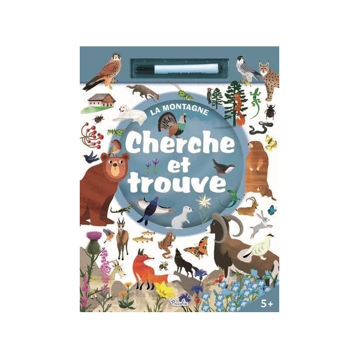 Livre - Cherche et trouves - La Montagne