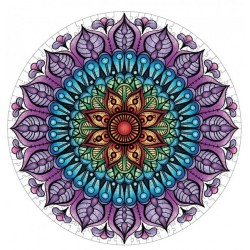 Puzzle Mindfulness Round Puzzle : Balance - 500 Pièces