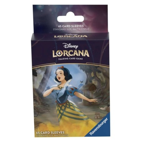 Précommande : Protège-cartes Ravensburger Illustré Lorcana : Le Retour d'Ursula : Blanche-Neige 17/05 et 31/05 2024