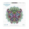 Puzzle Mindfulness Round Puzzle : Butterfly - 1000 Pièces