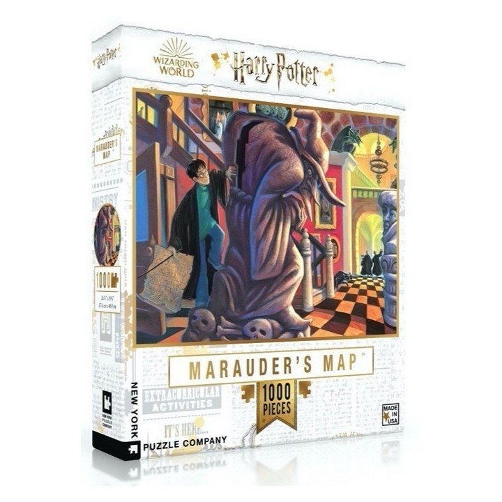 Puzzle New York Puzzle Company - Harry Potter : Marauder's Map - 1000 Pièces