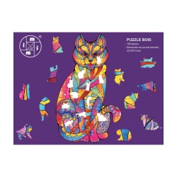 Puzzle en Bois Thinkiq : Le Chat - 160 Pièces