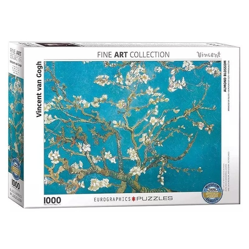 Puzzle Eurographics Fine Art Collection - Vincent Van Gogh : Amandier en Fleur - 1000 Pièces Puzzle Eurographics Fine Art Collection - Vincent Van Gogh : Amandier en Fleur - 1000 Pièces