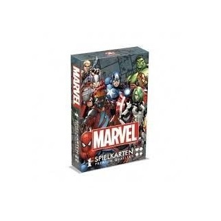 Jeux de société - Jeux de 54 Cartes Marvel