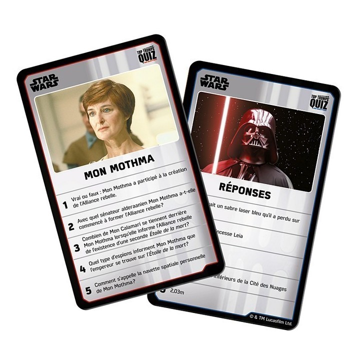 Jeux de société - Quizz - Star Wars