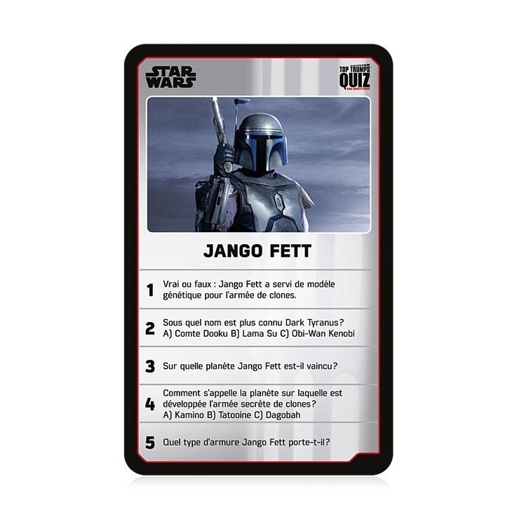 Jeux de société - Quizz - Star Wars