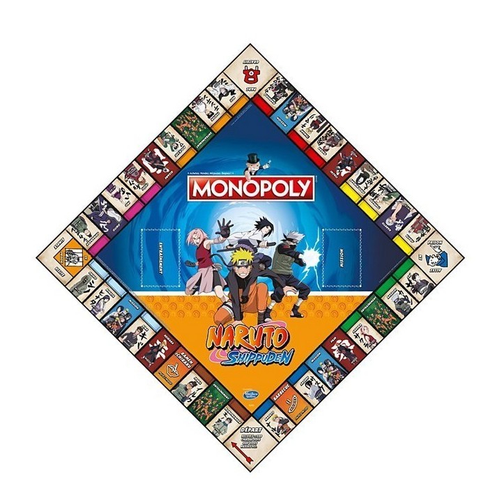Jeux de société - Monopoly - Naruto Shippuden