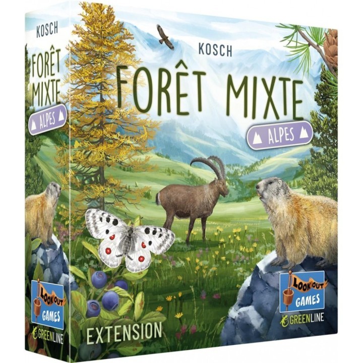 Jeux de société - Forêt Mixte - Alpes