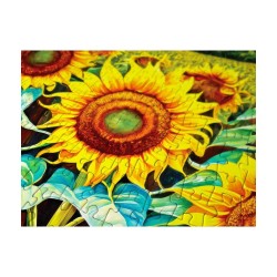 Puzzle Enjoy Puzzle : Sunflower House - 1000 Pièces