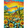 Puzzle Enjoy Puzzle : Sunflower House - 1000 Pièces