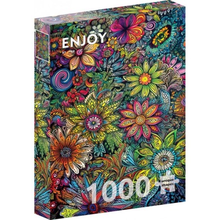 Puzzle Enjoy Puzzle : Flower Power - 1000 Pièces