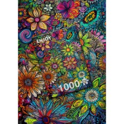 Puzzle Enjoy Puzzle : Flower Power - 1000 Pièces