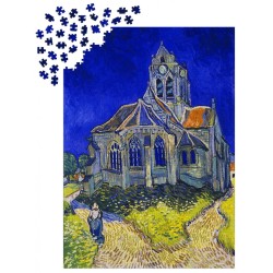 Puzzle Enjoy Puzzle : Vincent Van Gogh - The Church in Auvers-sur-oise - 1000 Pièces