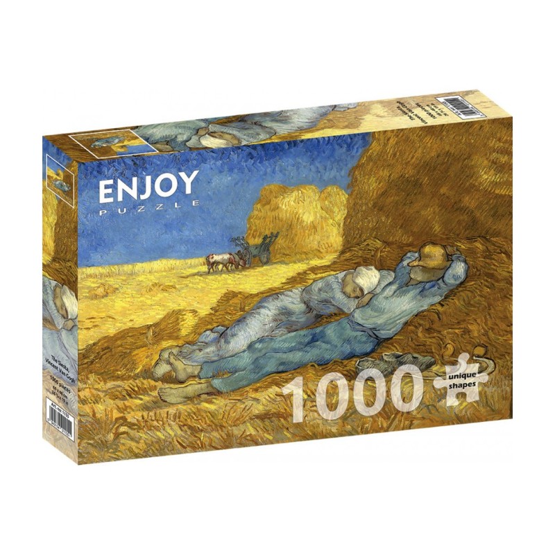 Puzzle Enjoy Puzzle : Vincent Van Gogh - The Siesta - 1000 Pièces