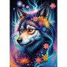 Puzzle Enjoy Puzzle : Magical Wolf Portrait - 1000 Pièces