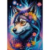 Puzzle Enjoy Puzzle : Magical Wolf Portrait - 1000 Pièces