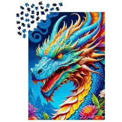 Puzzle Enjoy Puzzle : Blue Dragon - 1000 Pièces