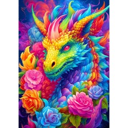 Puzzle Enjoy Puzzle : Dragon - 1000 Pièces