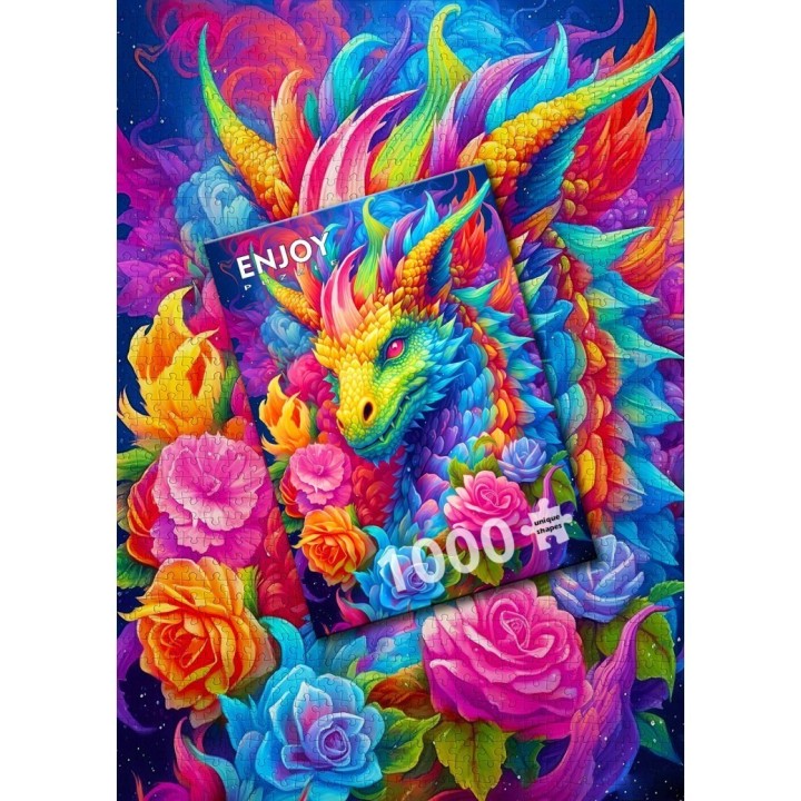 Puzzle Enjoy Puzzle : Dragon - 1000 Pièces