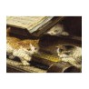 Puzzle Enjoy Puzzle : Henriette Ronner-Knip - The Piano Lesson - 1000 Pièces