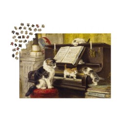 Puzzle Enjoy Puzzle : Henriette Ronner-Knip - The Piano Lesson - 1000 Pièces